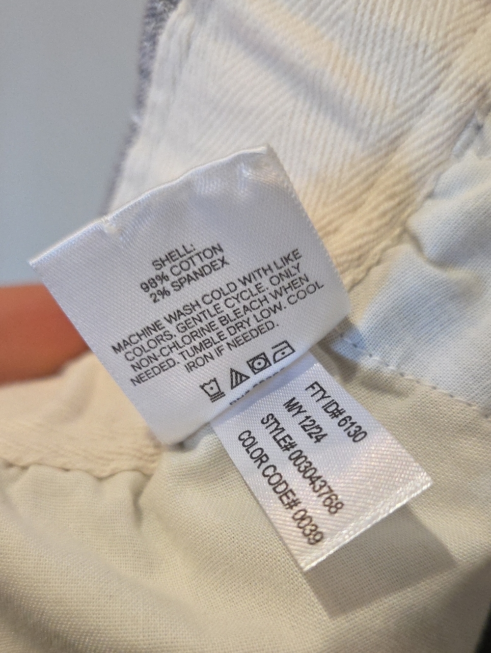 EXPRESS Men's Gray Pinstriped Casual Pants - Picture 5 of 5